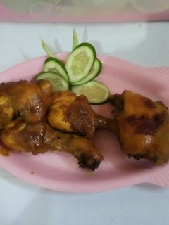 Foto resep Ayam panggang bumbu kuning