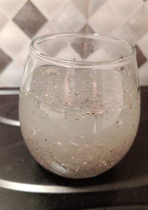 Foto resep Minuman Diet Sari Lemon Chia Seed
