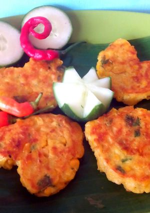 Foto resep Bakwan jagung "tanpa minyak"