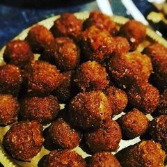 A picture of Coconut Laddu.