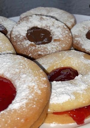 Une photo de Sablés nutella / confiture
