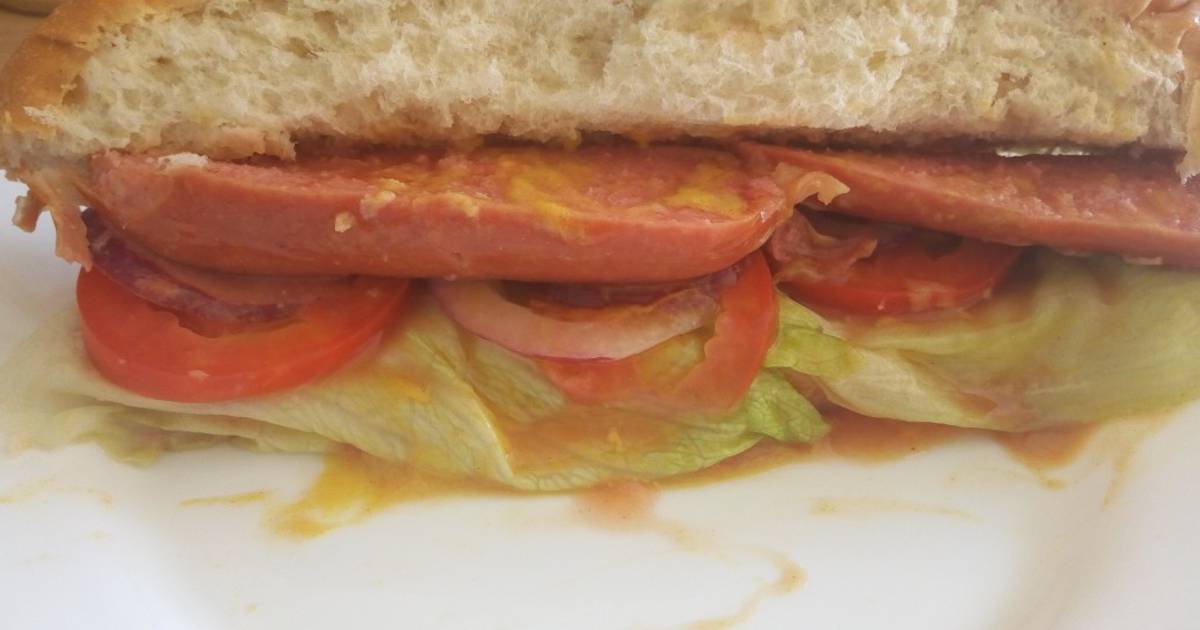 Messy Bread Roll Sandwich Recipe by Pure Cookpad