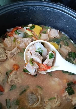 รูปของ ซี่โครงหมูต้มแซ่บ