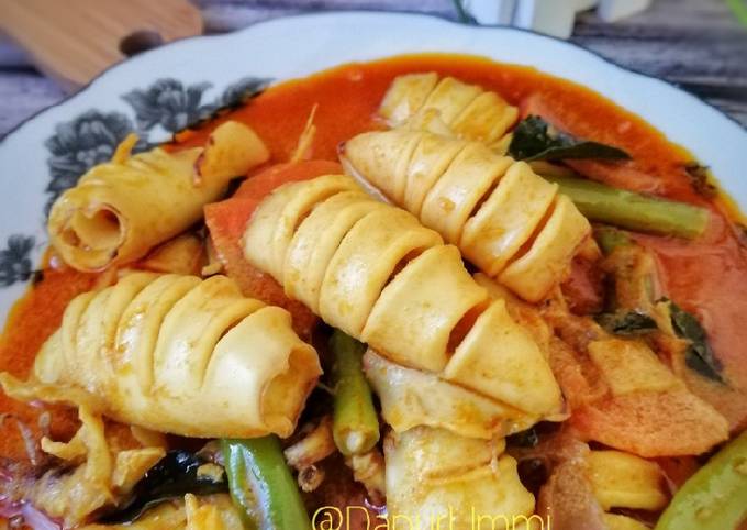 Resipi Kari Sotong Dengan Kacang Buncis Oleh Norashikin Rahmat Cookpad 5763