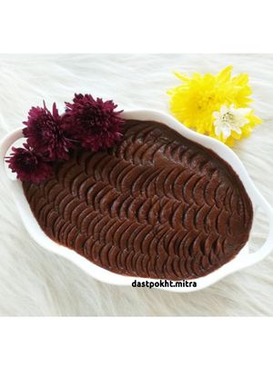 عکسی از دستور حلوا شیره خرما