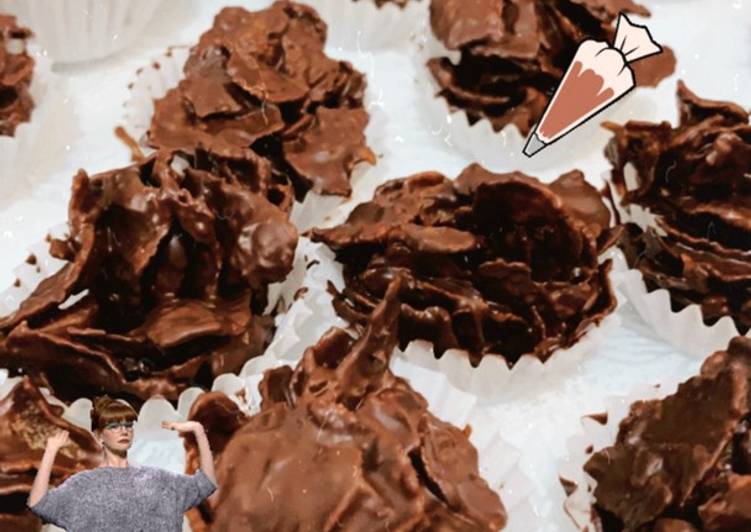 Bagaimana Menyiapkan Corn flakes chocolate Anti Gagal