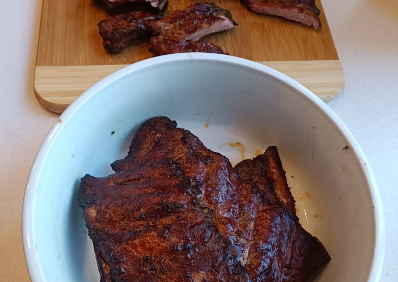 Smoked BBQ Pork Ribs