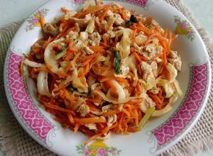 Foto resep Orak Arik Kubis Wortel Telur