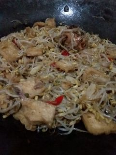 Foto resep Oseng-oseng cambah tahu