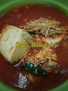 Foto resep Sun Do Boo Jjigae/ Korean Spicy Tofu Stew