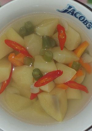 Foto resep Sop kentang simpel