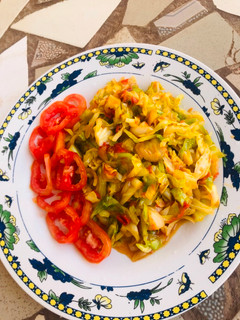 A picture of Sauce din cabbage.