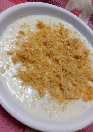 صورة لوصفة ميكس البليله بالرز باللبن مع الكنافه
