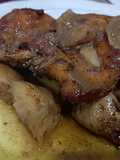 Muslo y contramuslo al horno