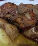 Muslo y contramuslo al horno