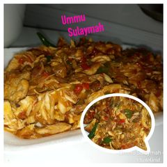 A picture of Chicken shredded pepper.