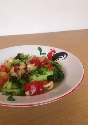 Foto resep Brokoli Cah Jamur