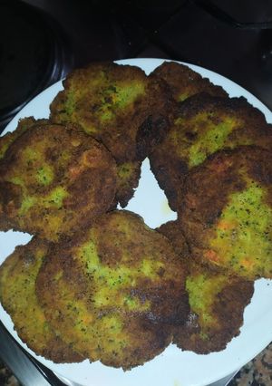 Una foto de Hamburguesas de brócoli