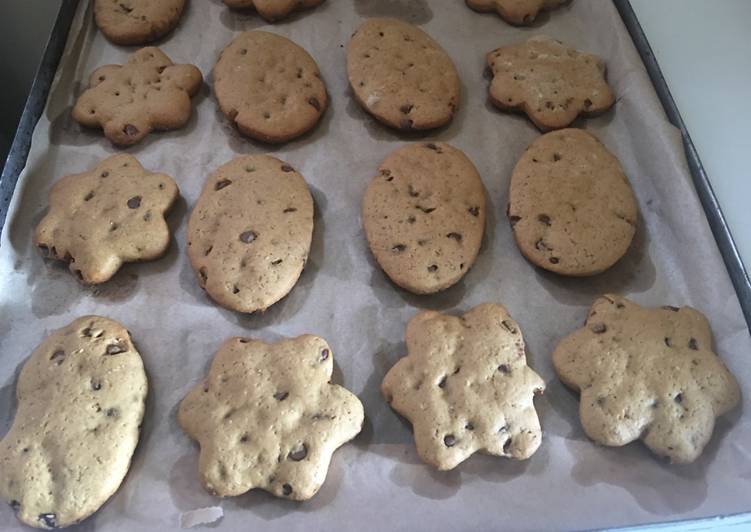 Recipe of Perfect Chocolate chip cut out cookies