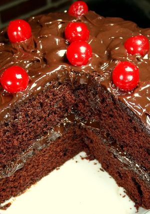 A picture of Devil's Food Cake.