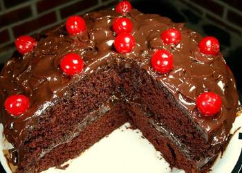 Easy Making Recipe Devils Food Cake Restaurant Style