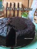 Kek Coklat Moist AidilAdha