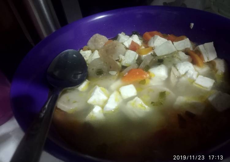 Sop bakso tahu