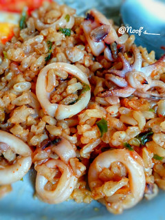 Foto resep Nasi goreng cumi bumbu rempah