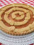 Crostata con marmellata di albicocche
