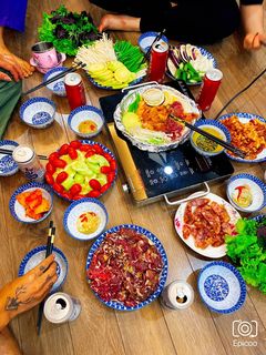 Hình của món Bò bắp nướng.