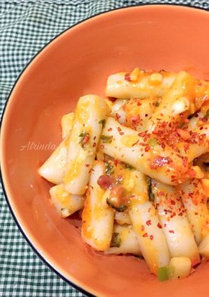 Resep Rappoki Resep Toppoki / Tteobokki / Kue Beras oleh Alrinda - Cookpad