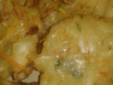 Bakwan sayur rebon