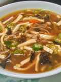 Hot and Sour Soup Without Thickener