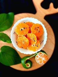 عکسی از دستور 🌸ترشی نارنگی🌸