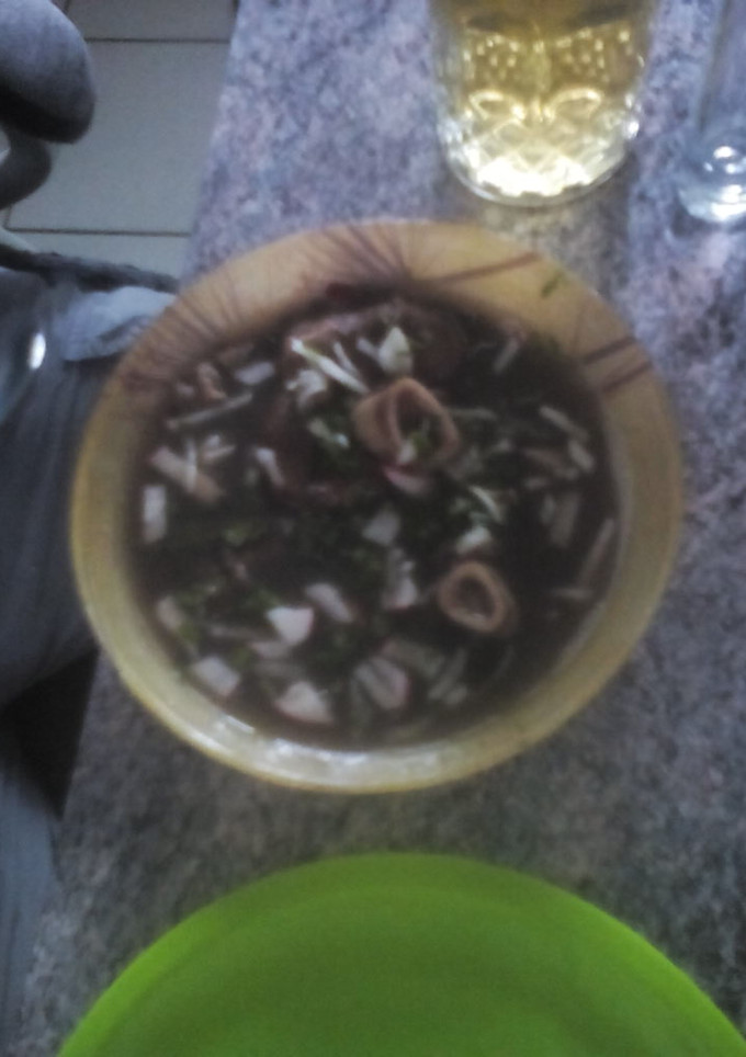 Una foto de Frijoles con puerco