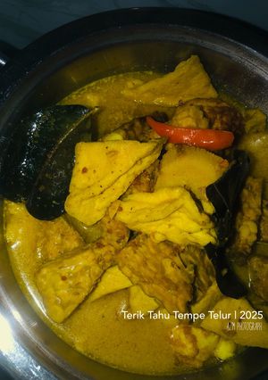 Foto resep Terik Tahu Tempe Telur