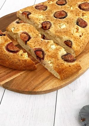 Une photo de Foccacia aux figues