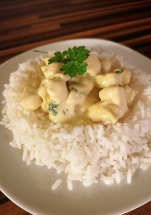 Krémes tejszínes csirkemell recept fotója