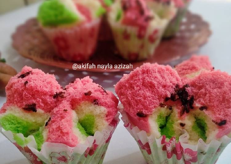 Bolu kukus semangka 🍉