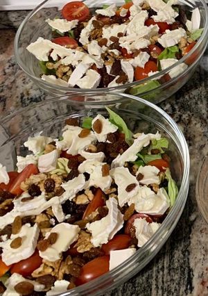 Una foto de Ensalada templada