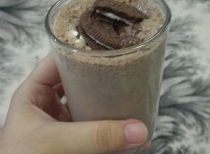 صورة لوصفة ميلك شيك أوريو