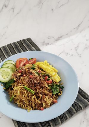 Foto resep Mie Goreng Sederhana ala Mba Yash #CABEKU