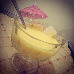 A picture of Mango Ice Cream.