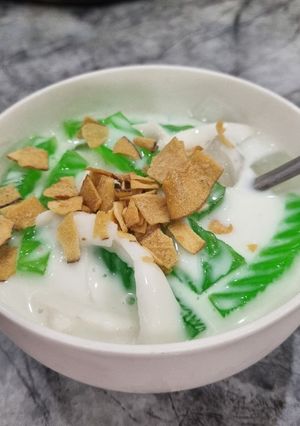 Hình của món Chè Dừa Dầm.