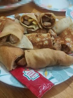 صورة لوصفة شاورما بالكريب