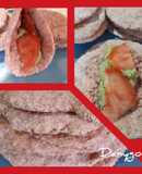 Pan de pita integral