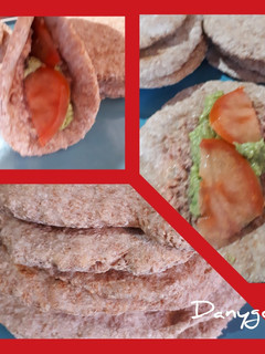 Una foto de Pan de pita integral