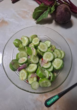 Foto resep Rujak Timun
