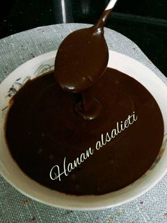 صورة لوصفة صوص الشوكولاته المنزلي