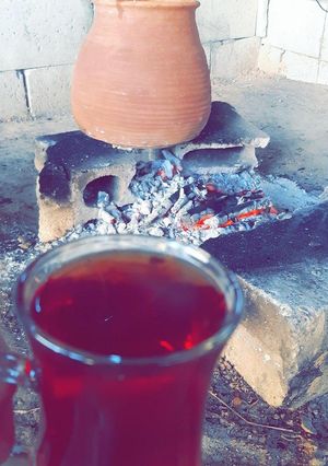 صورة لوصفة شاي على النار
